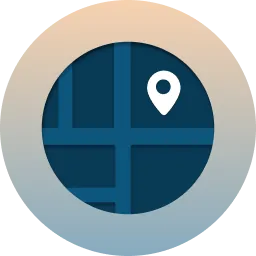 Delivery zones on the map